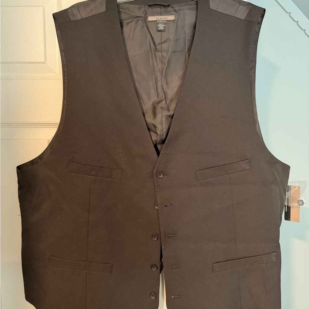 Alfani Black Men's Vest